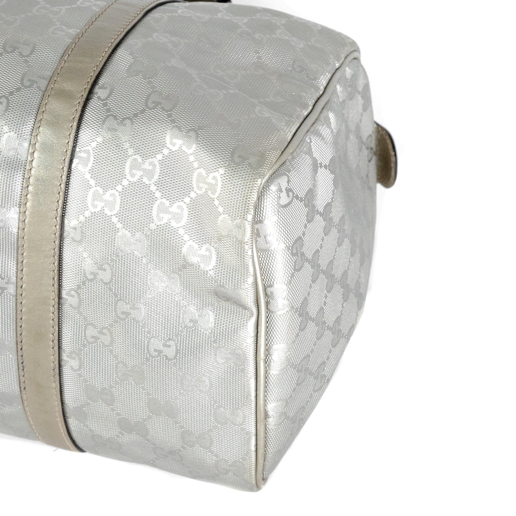 Gucci Boston Bag Silver