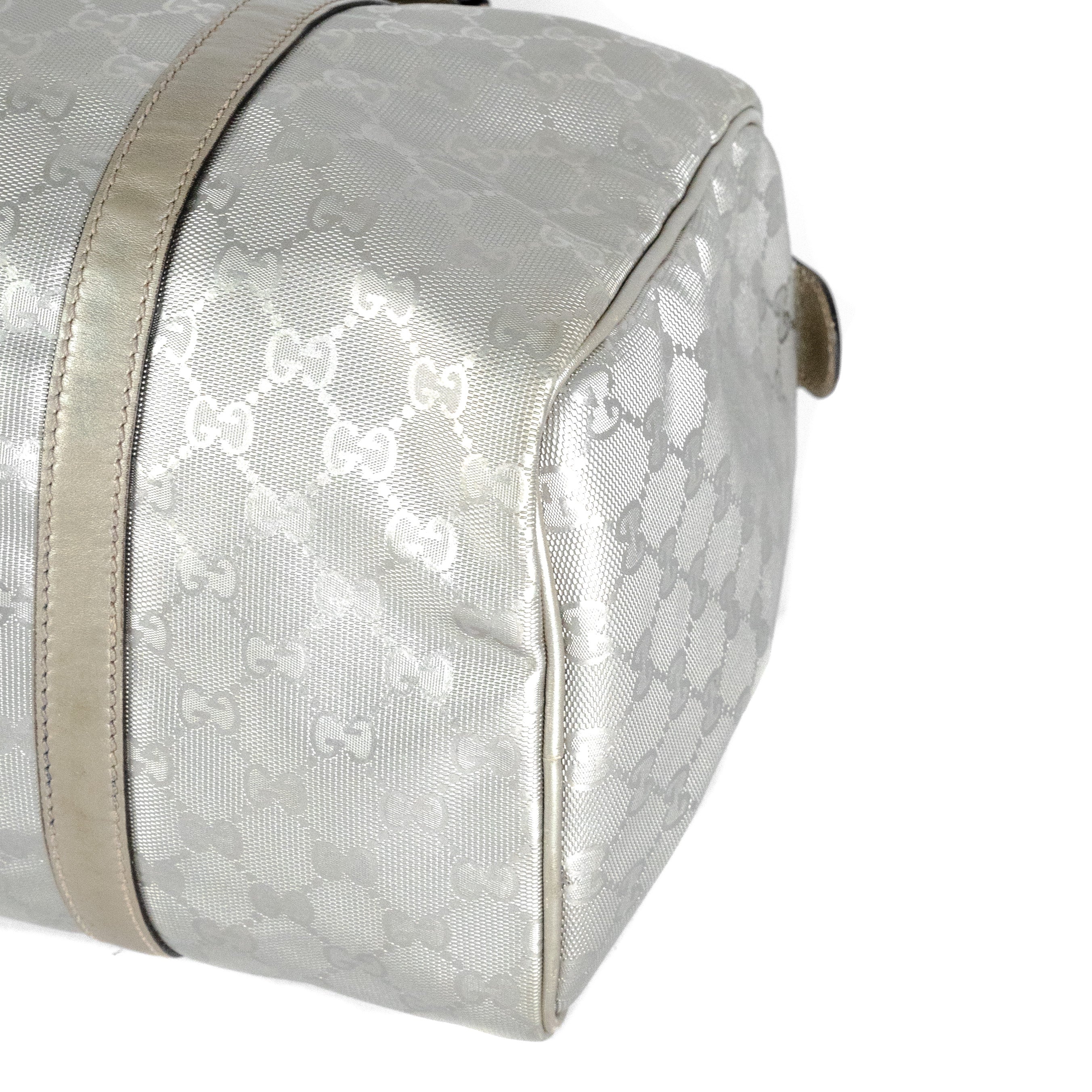 Gucci Boston Bag Silver