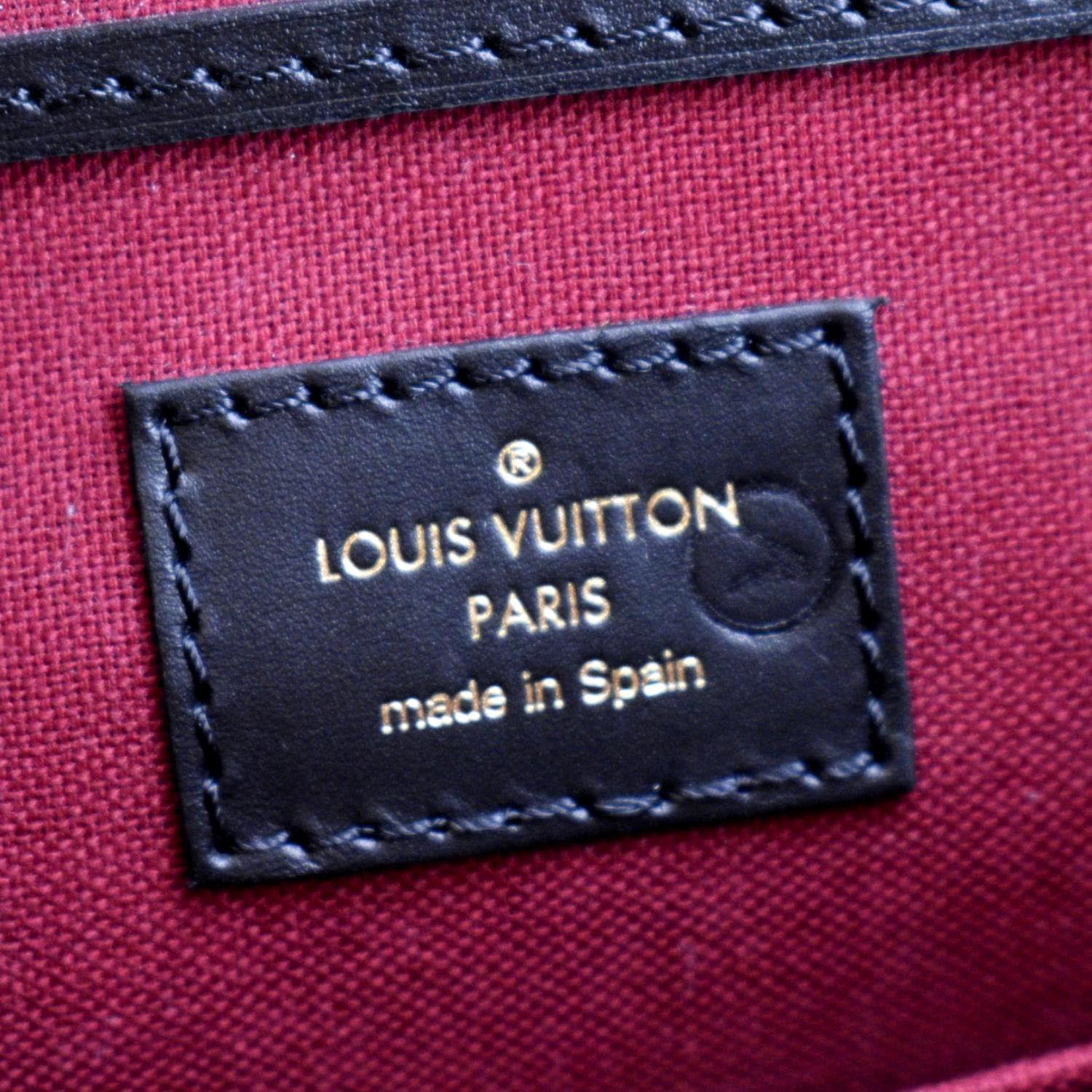 LOUIS VUITTON Montsouris BB Monogram Canvas Backpack Black