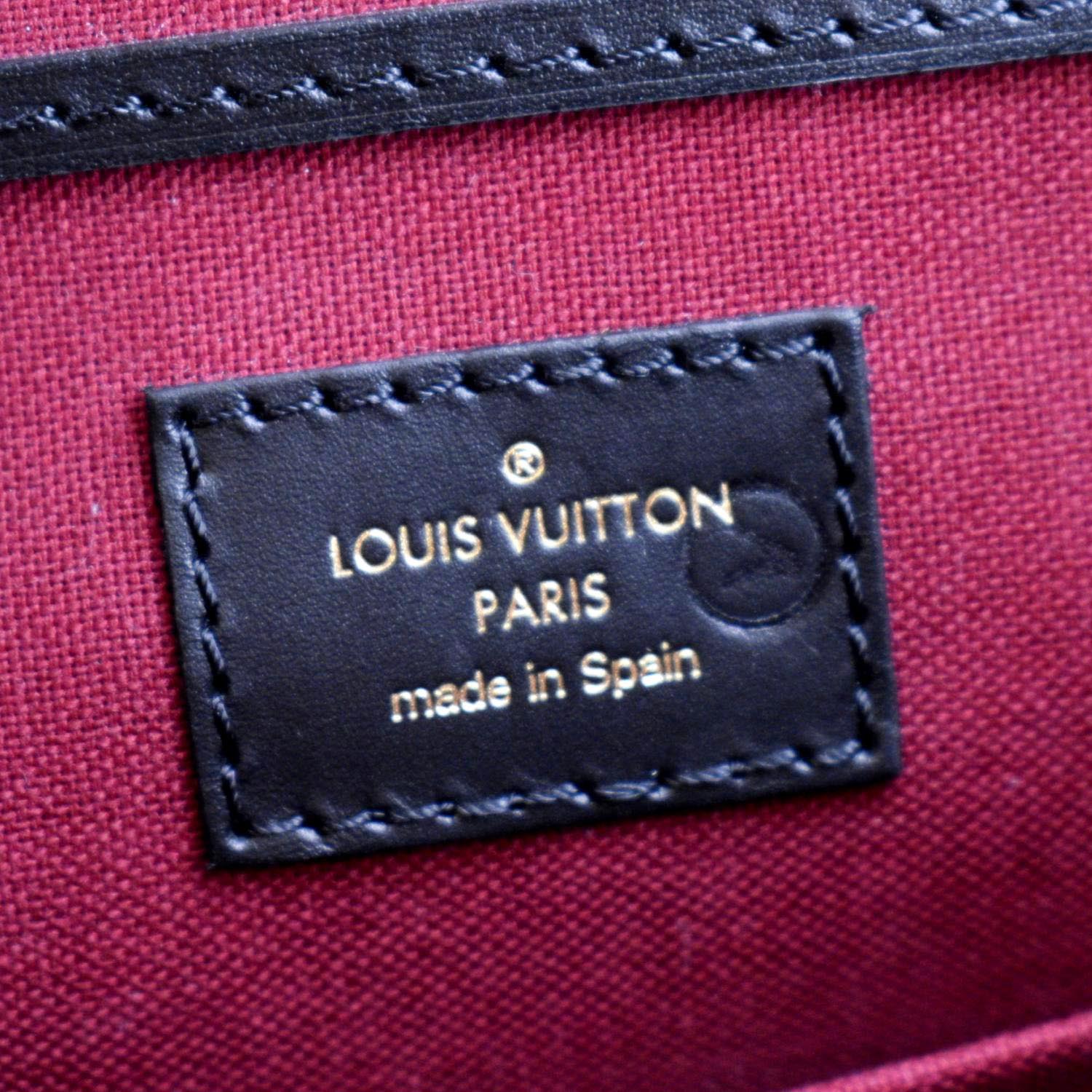 LOUIS VUITTON Montsouris BB Monogram Canvas Backpack Black