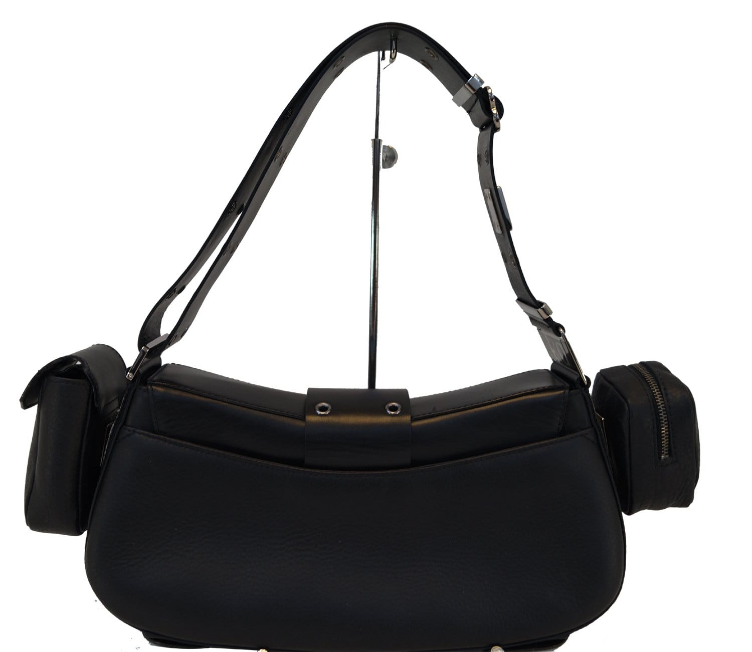 CHRISTIAN DIOR Bag - Street Chic Columbus Avenue Black Multipocket