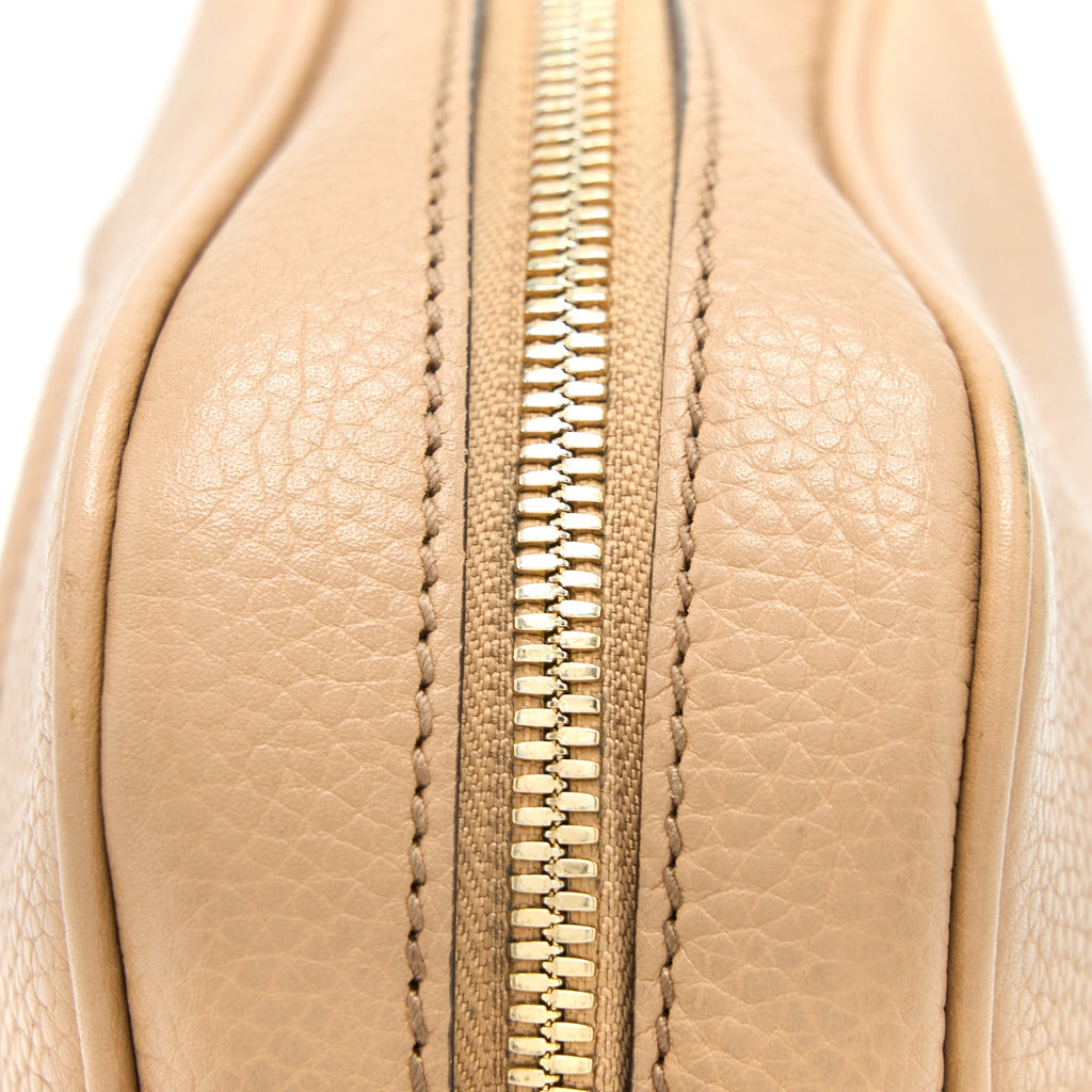 Gucci Soho Disco Bag Calfksin Dark Beige