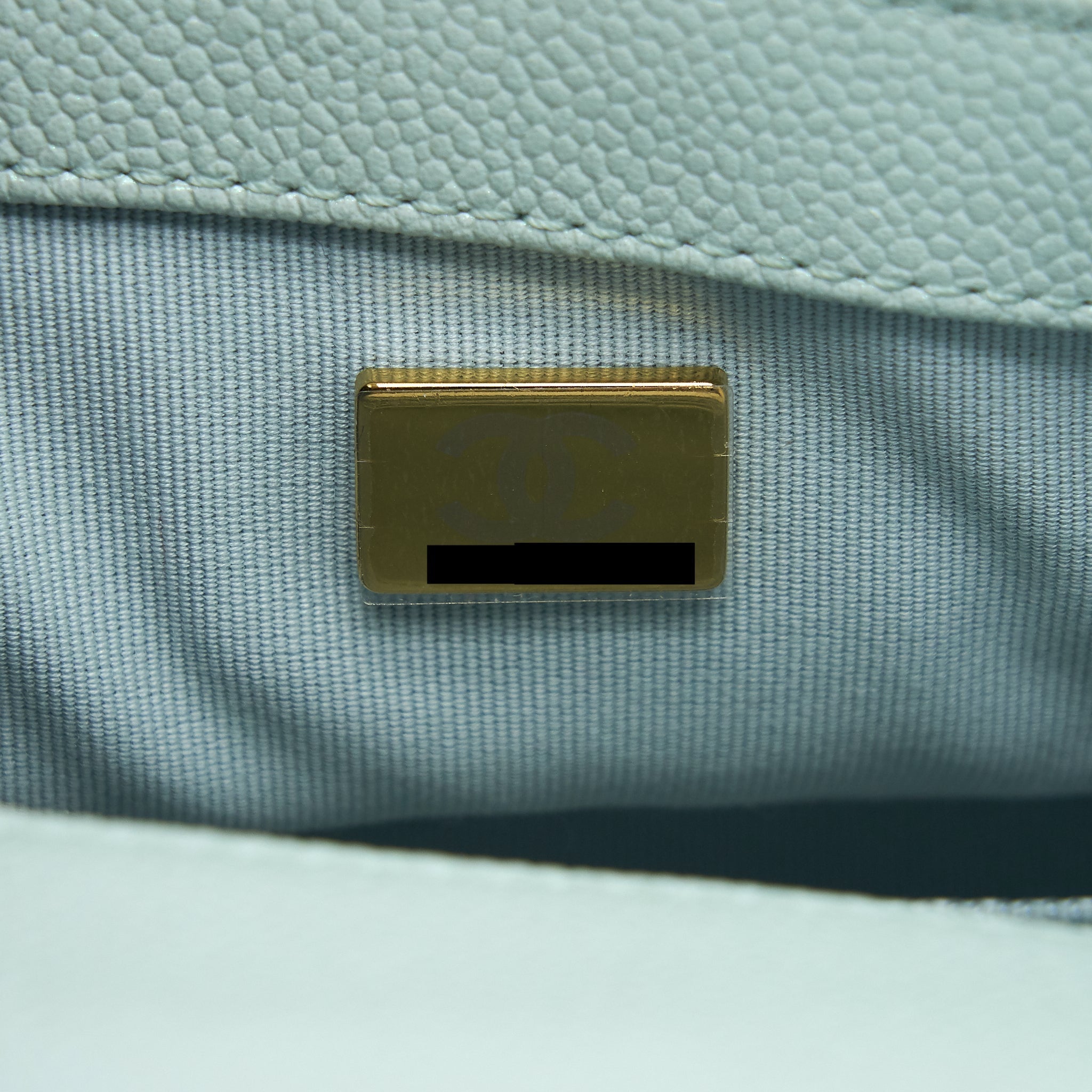Chanel 21K My Perfect Mini Flap Bag Caviar Iridescent Pastel Green