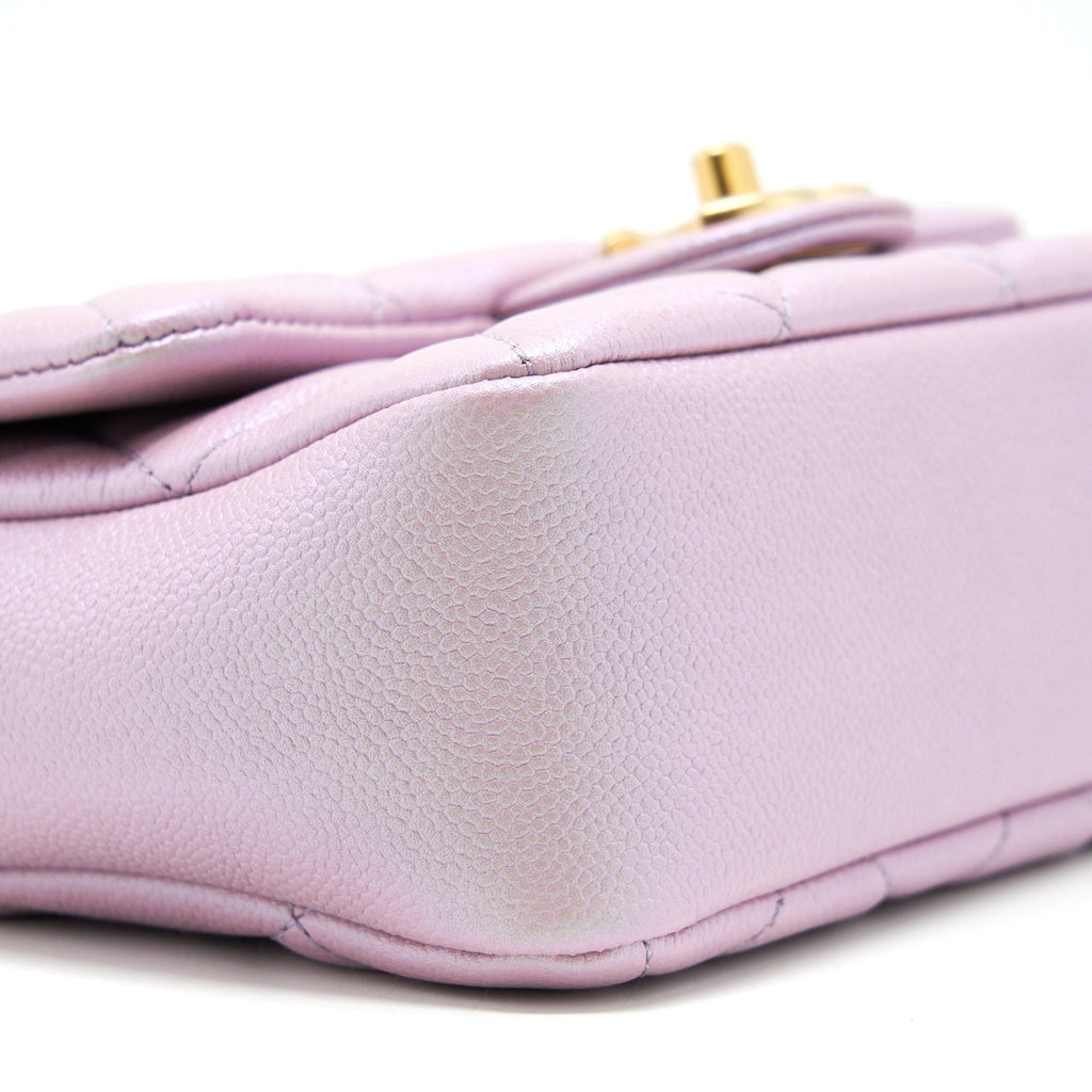 Chanel 21K My Perfect Mini Flap Bag Caviar Pink