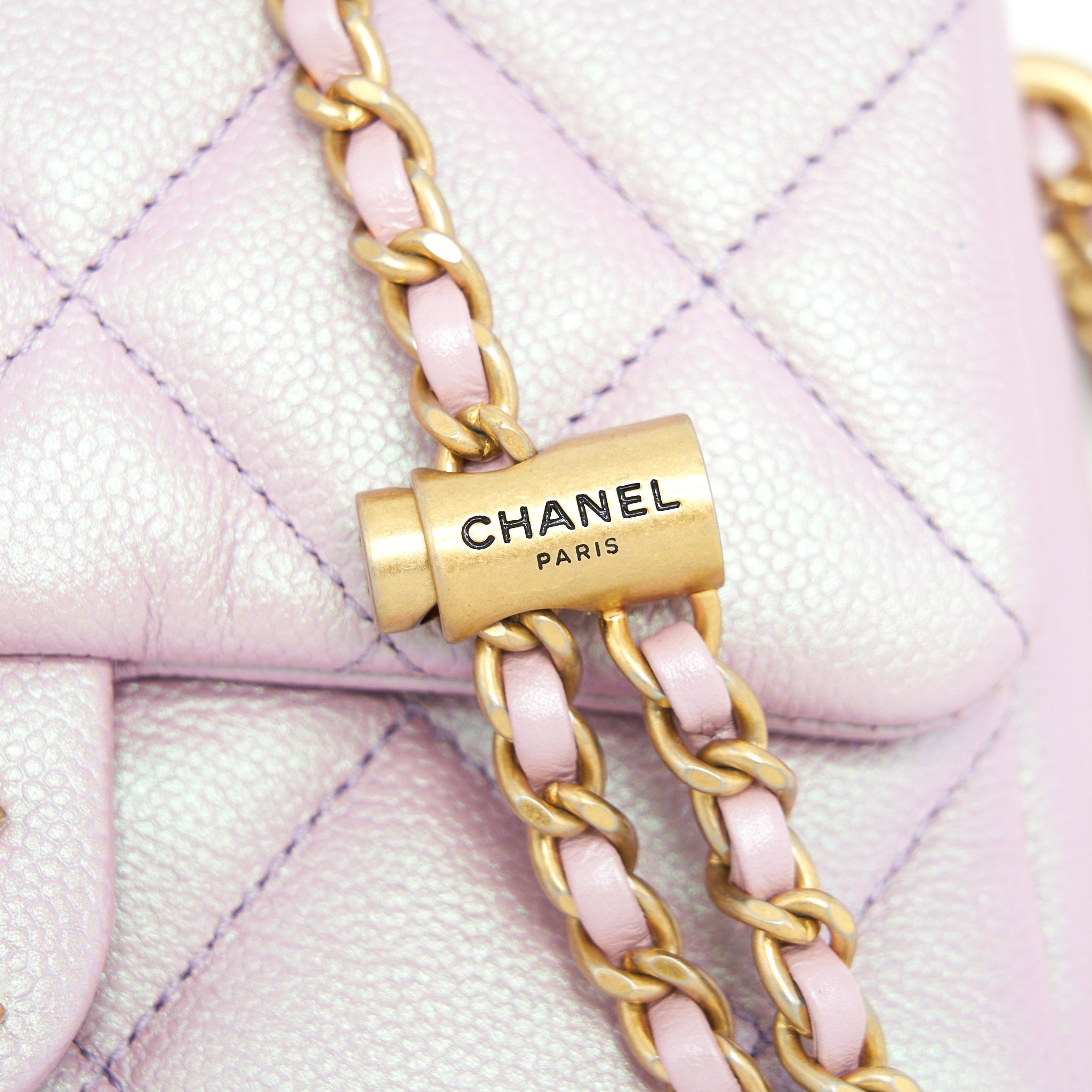 Chanel 21K My Perfect Mini Flap Bag Caviar Pink