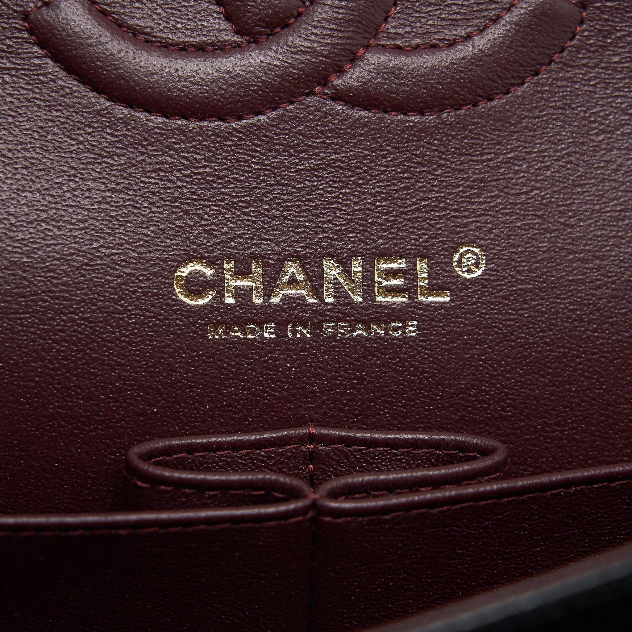 Chanel Medium Classic Double Flap 25cm Caviar Black