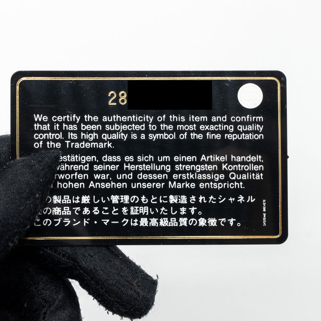 Chanel Clutch Wallet Caviar Black L