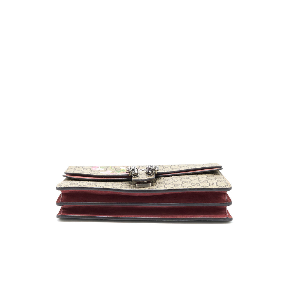 Gucci Dionysus Medium Shoulder Bag GG Blossom Canvas SHW