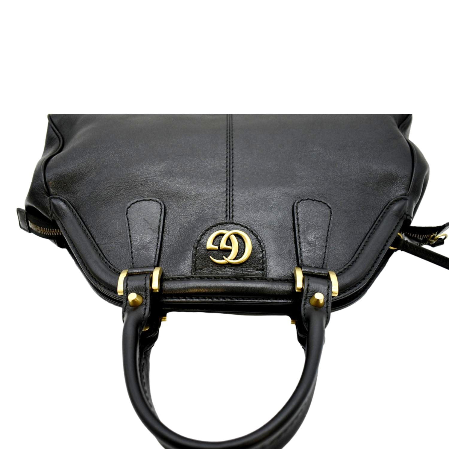 GUCCI Re(Belle) Calfskin Leather Tote Bag Black  516459