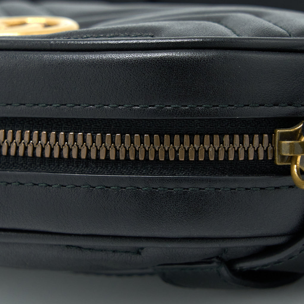 Gucci size95 Marmont Belt Bag Black