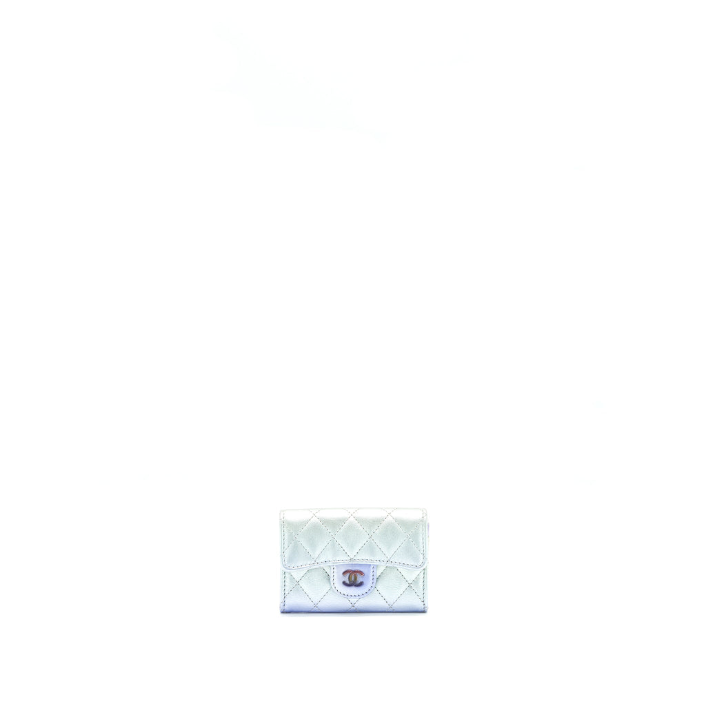 Chanel 21K Ombre Iridescent Small  Holder with Mermaid Hardware