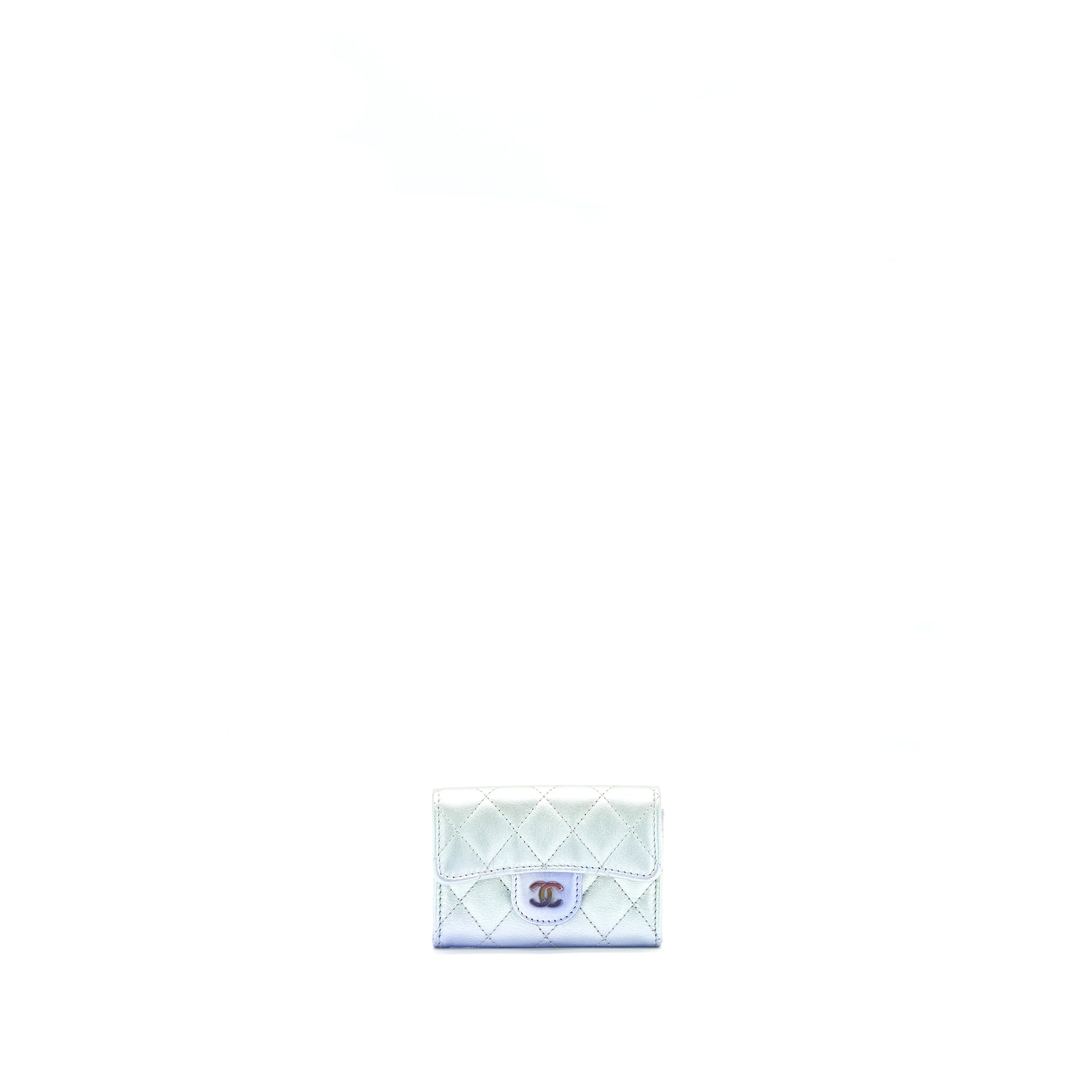 Chanel 21K Ombre Iridescent Small  Holder with Mermaid Hardware