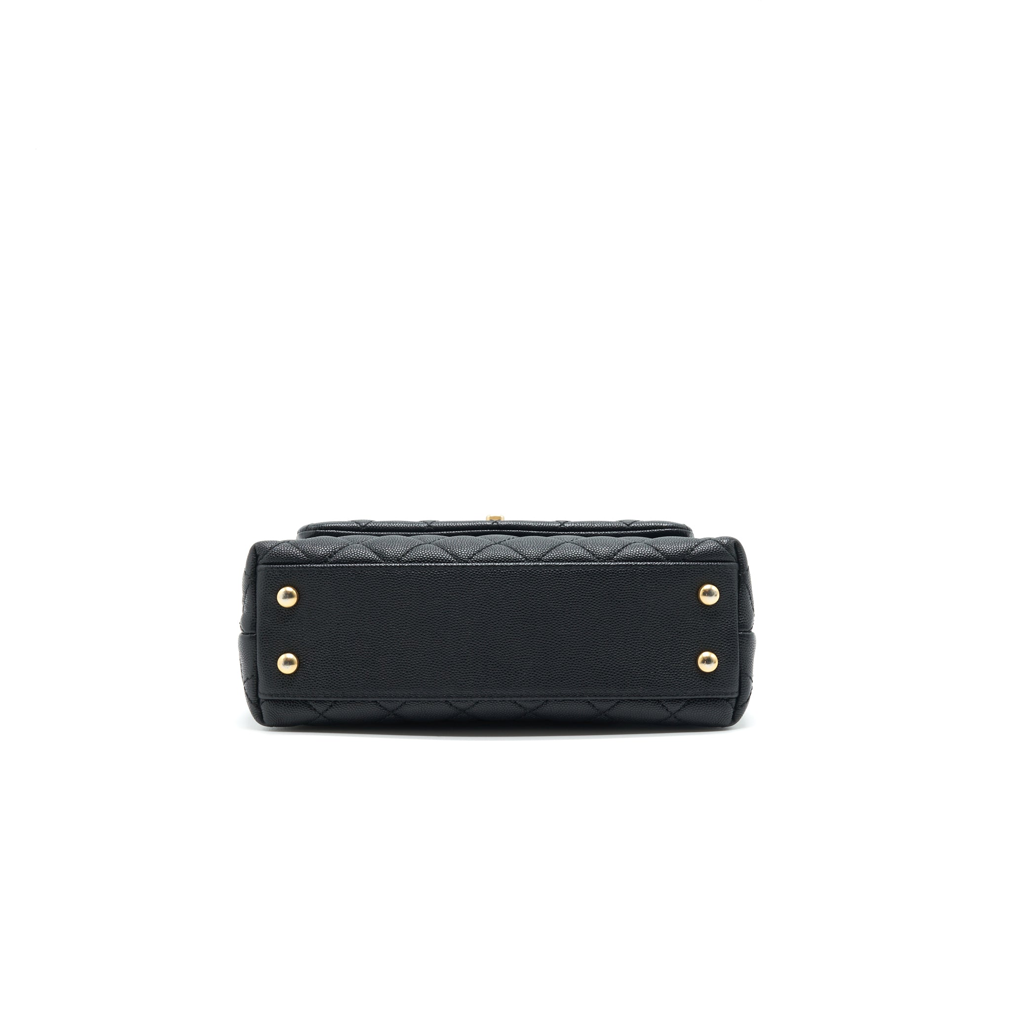 Chanel Caviar Mini Cocohandle Black  serial25