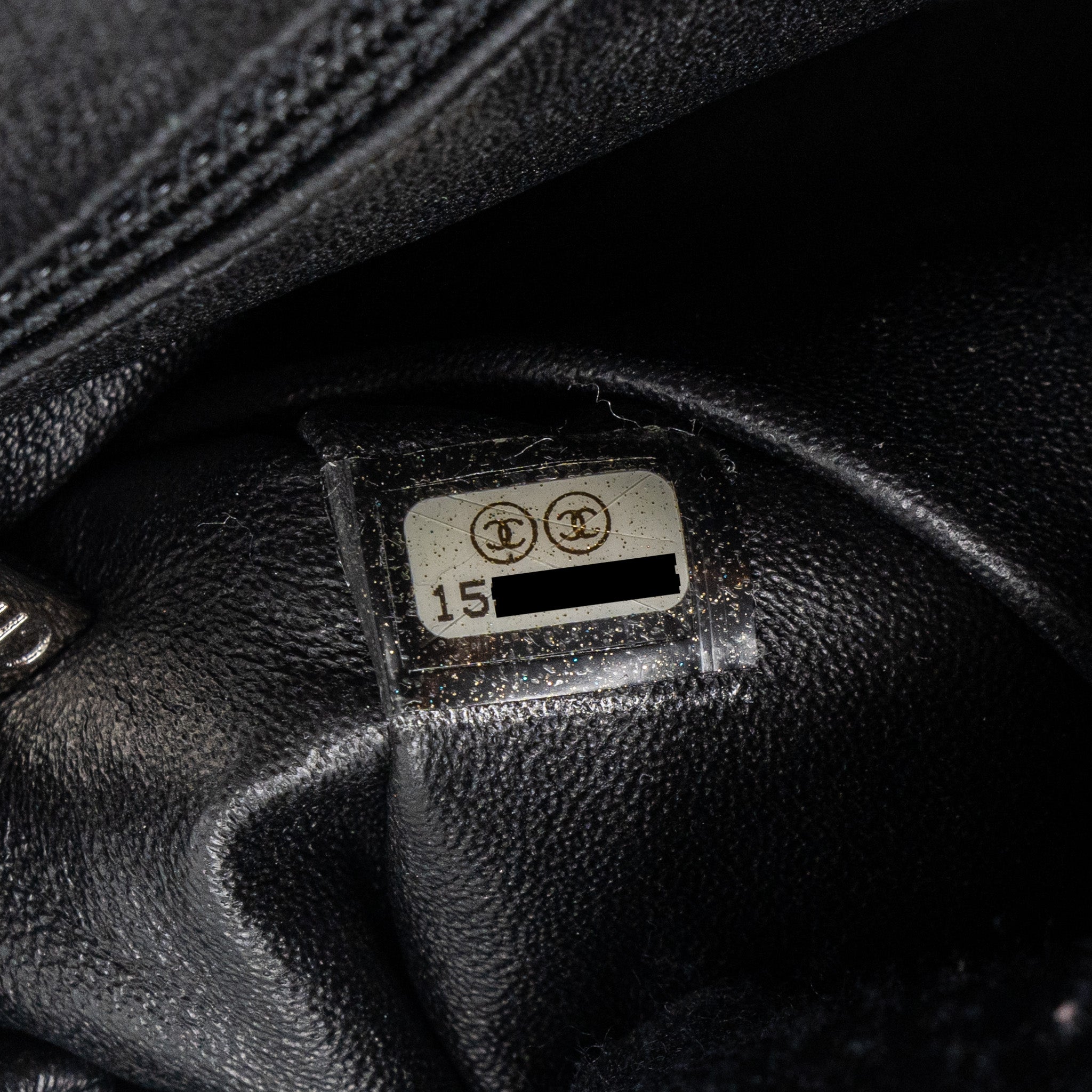 Chanel timeless kiss lock clutch evening bag lambskin Black