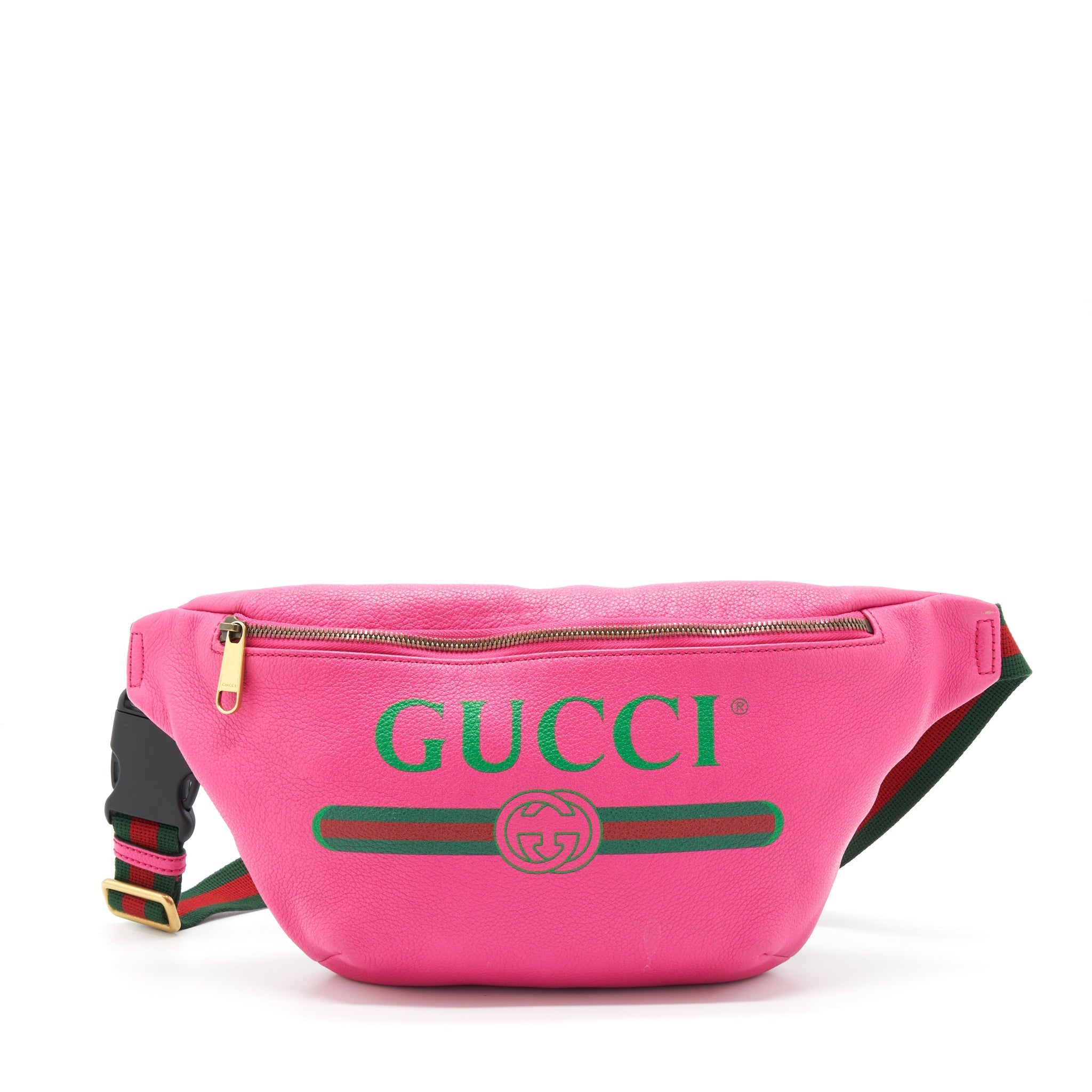 Gucci Belt Bag Calfskin Hot Pink