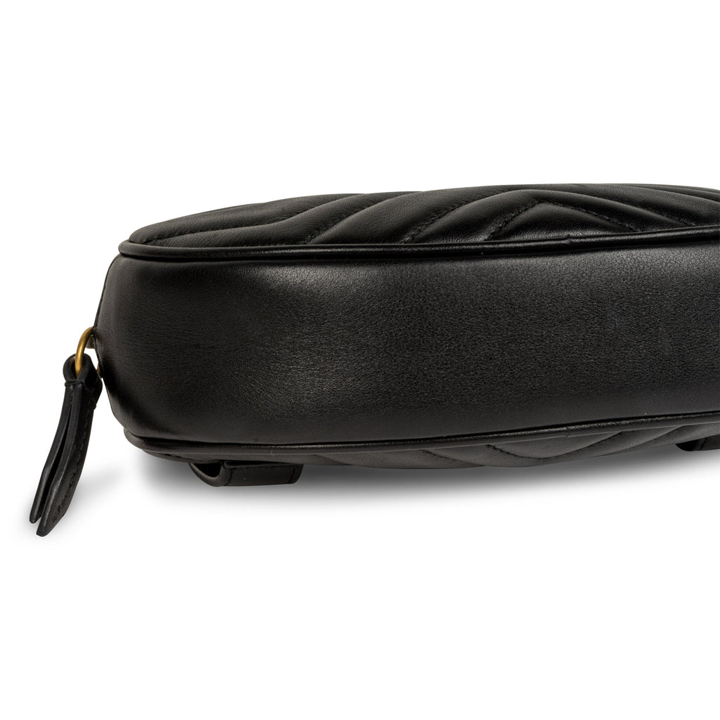 Gucci Marmont Leather Belt Bag