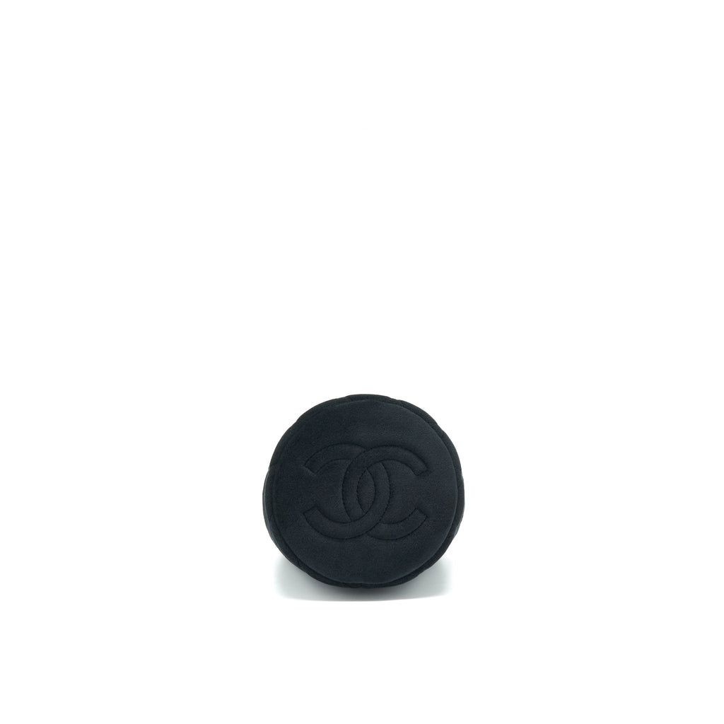 Chanel Pearl Crush On Chain Mini Bucket Velvet Black L