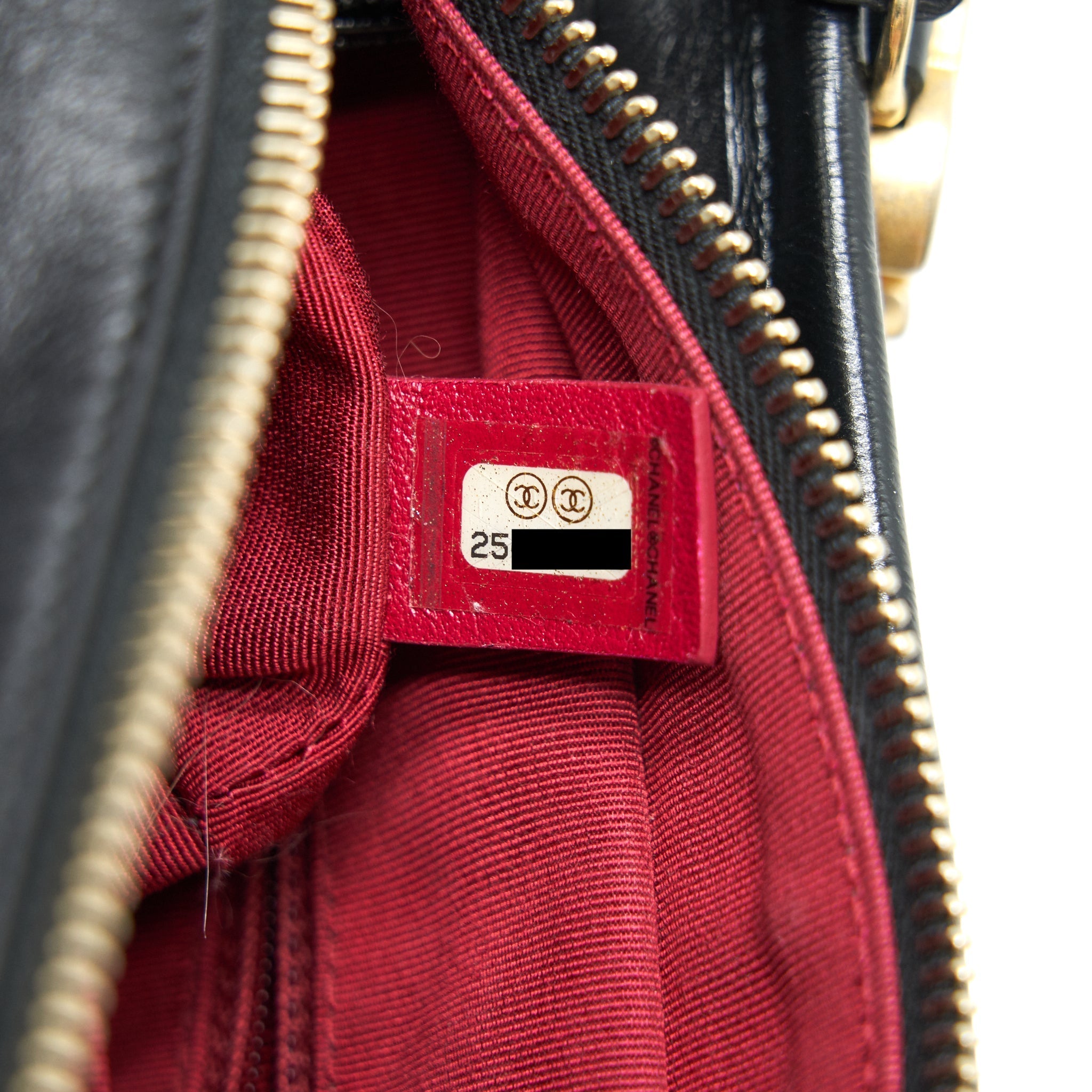 CHANEL GABRIELLE SMALL HOBO BAG BLACK