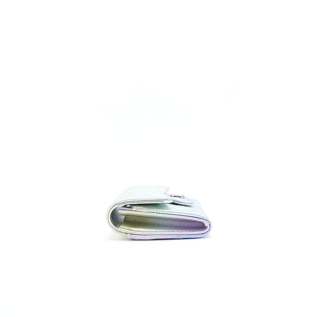 Chanel 21K Ombre Iridescent Small  Holder with Mermaid Hardware