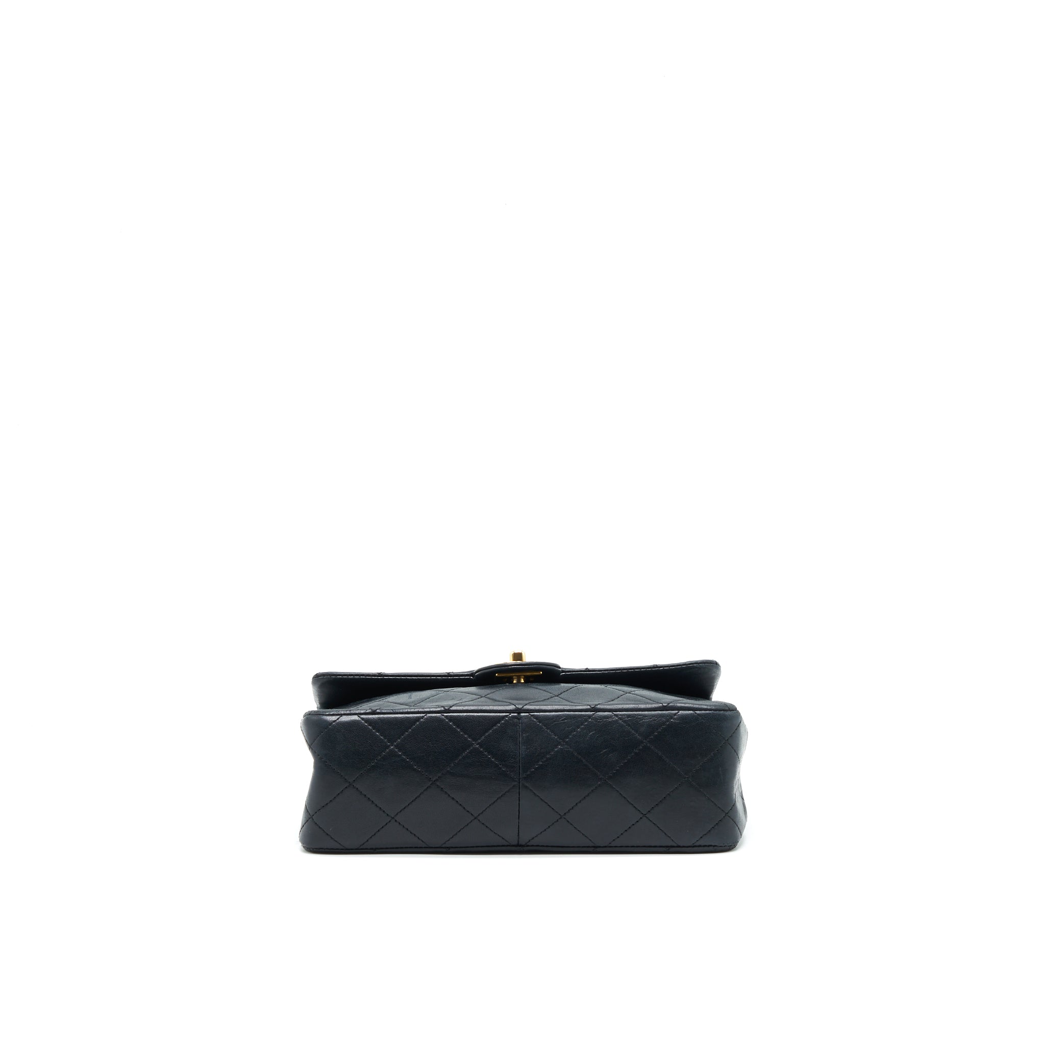 Chanel Vintage Small Flap Bag Lambskin Black
