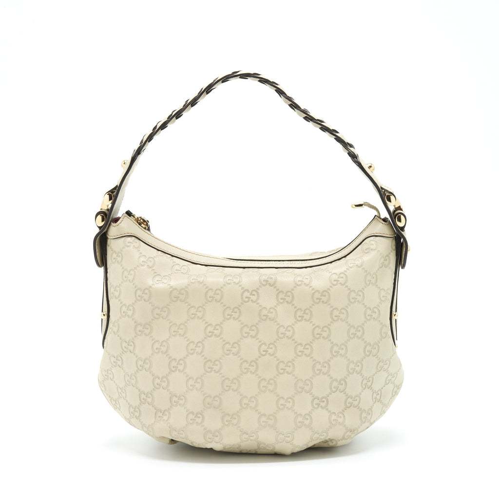 Gucci GG supreme Print Bag Light Grey