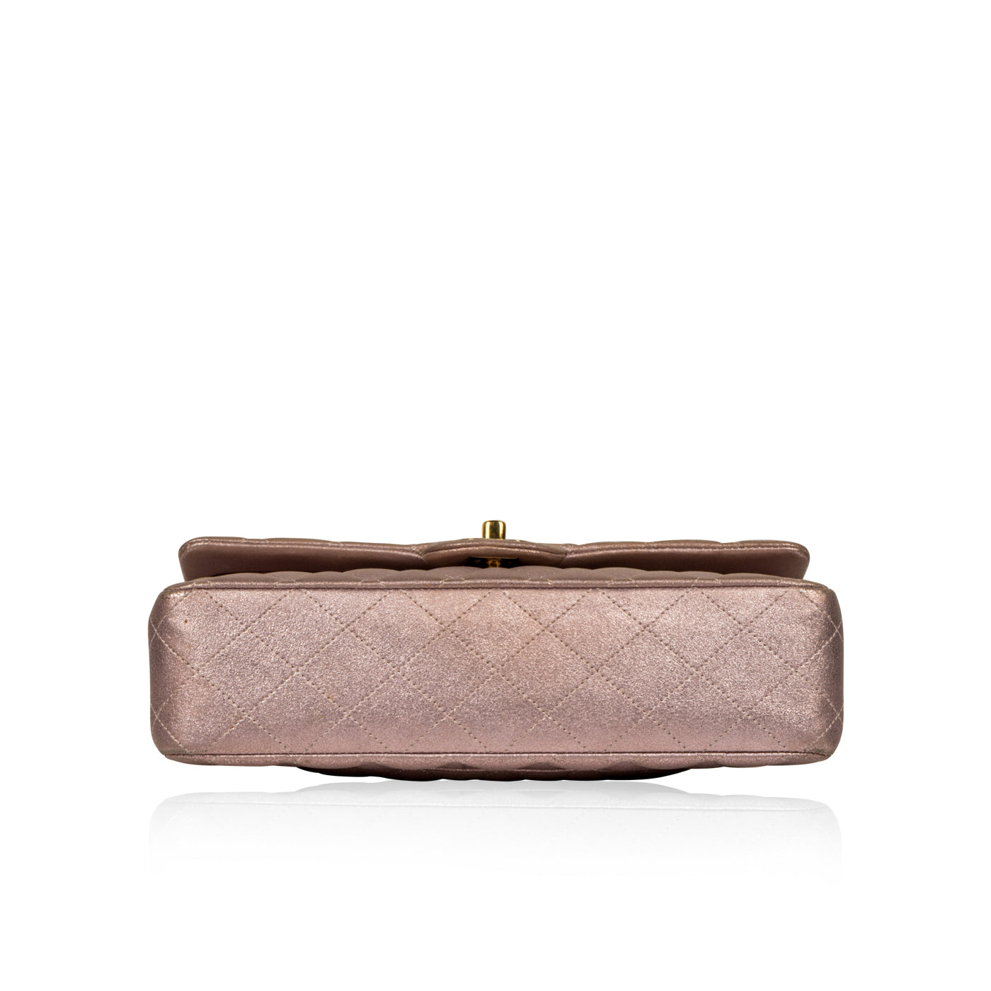 Chanel Classic Flap Bag - Medium - Metallic Goatskin
