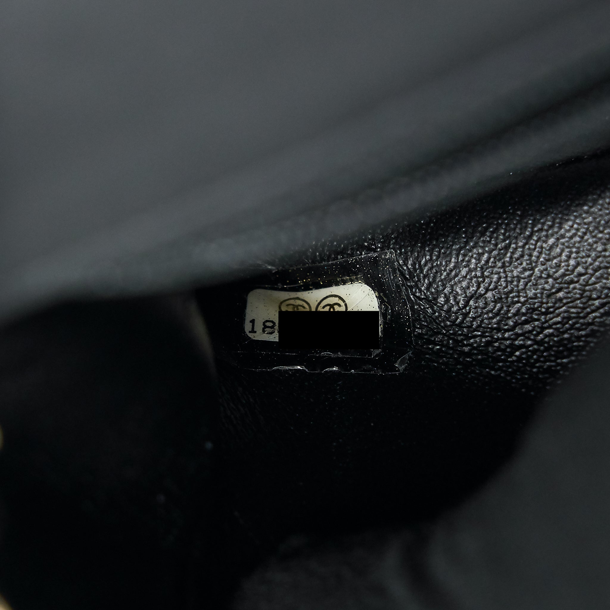 Chanel Mini Rectangular Flap Bag Patent Leather Black