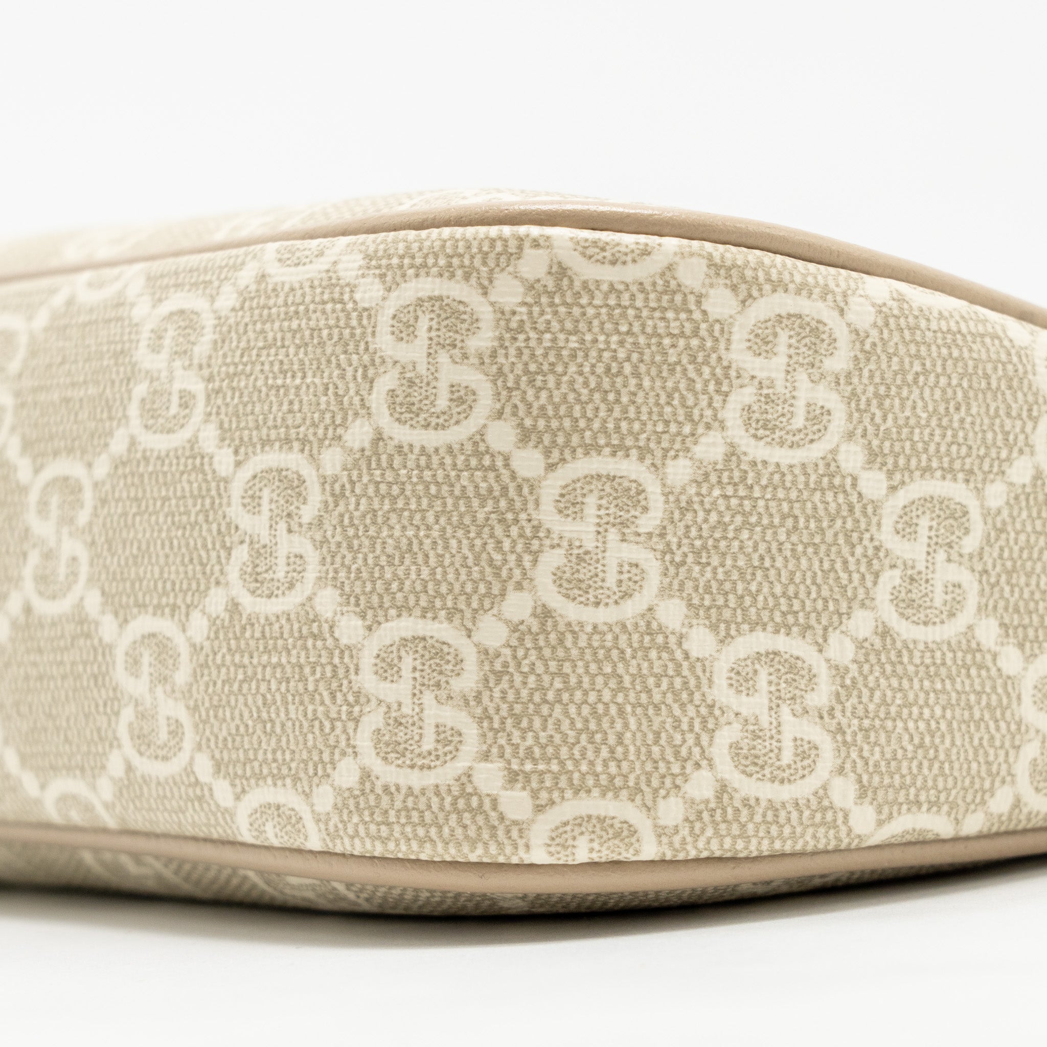 Gucci Ophidia Small Shoulder Bag GG Supreme Canvas Beige / White