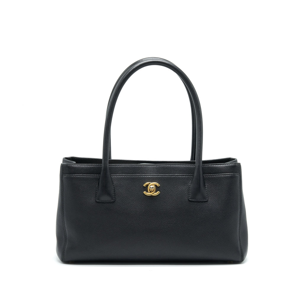 Chanel Executive Cerf Small Tote Bag Caviar black with