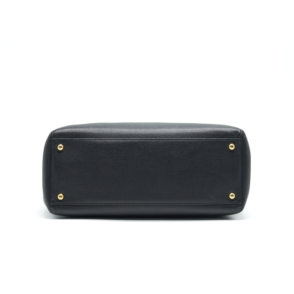 Chanel Executive Cerf Small Tote Bag Caviar black with