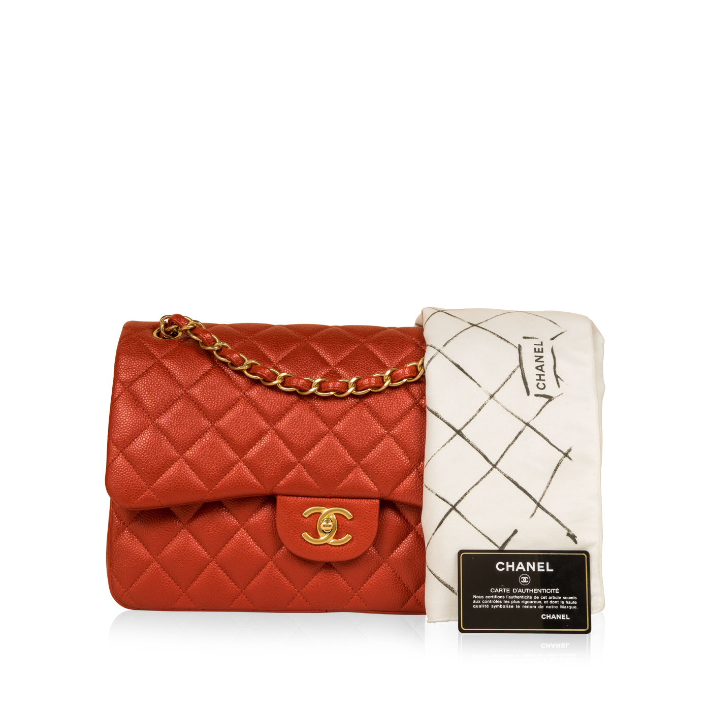 Chanel Classic Flap Bag - Jumbo - Caviar