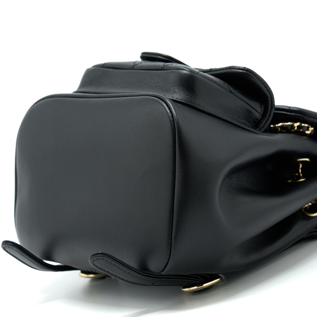 Chanel Duma Mini Backpack Black L