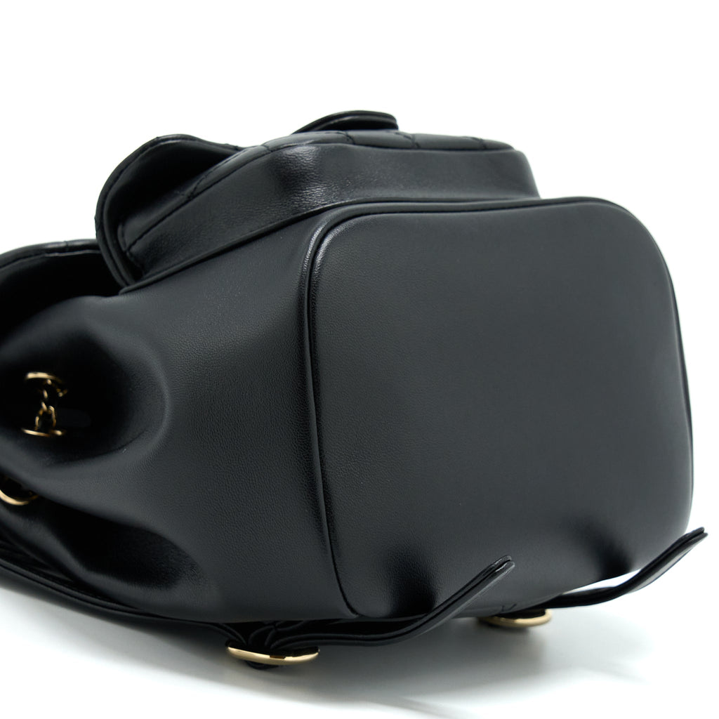 Chanel Duma Mini Backpack Black L