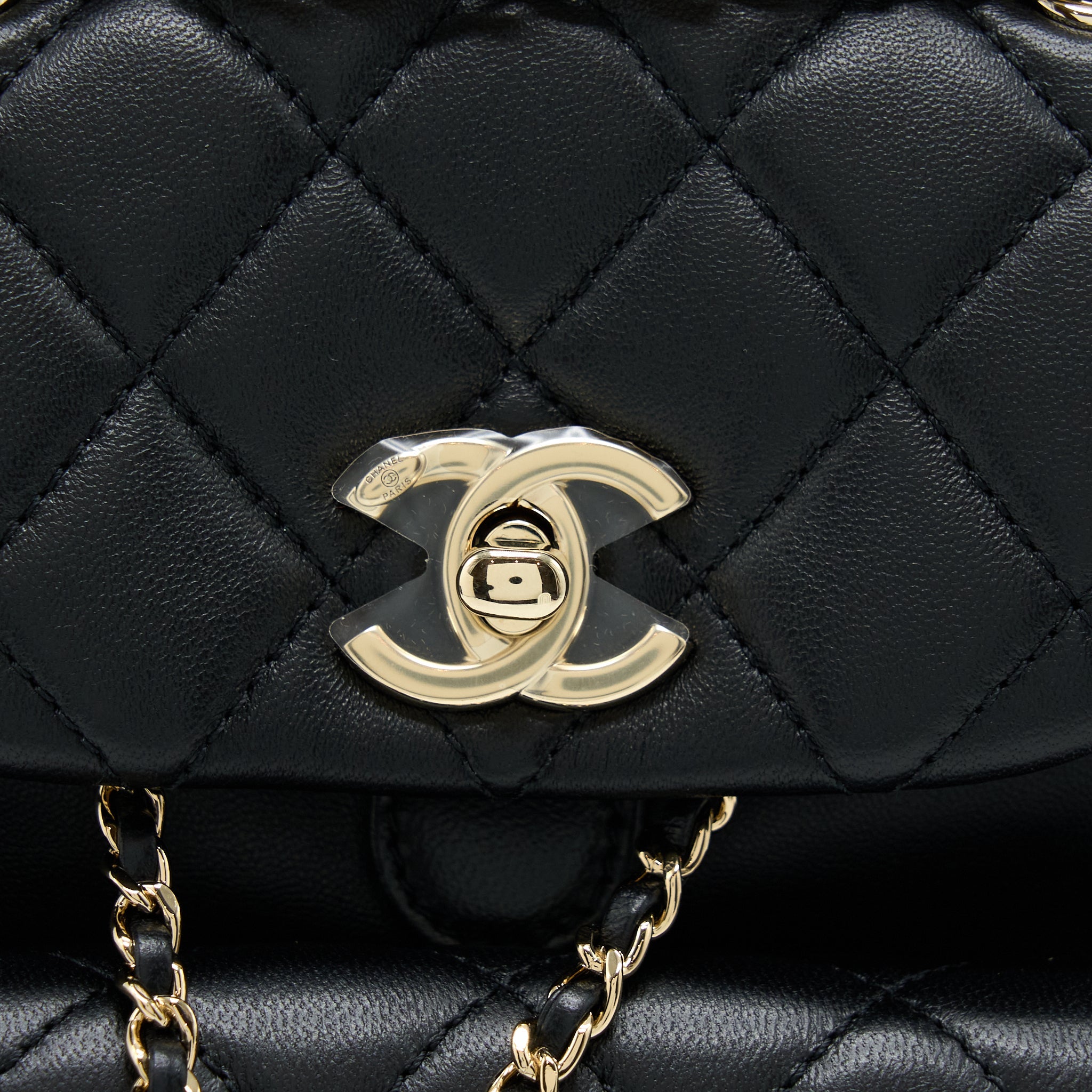 Chanel Duma Mini Backpack Black L