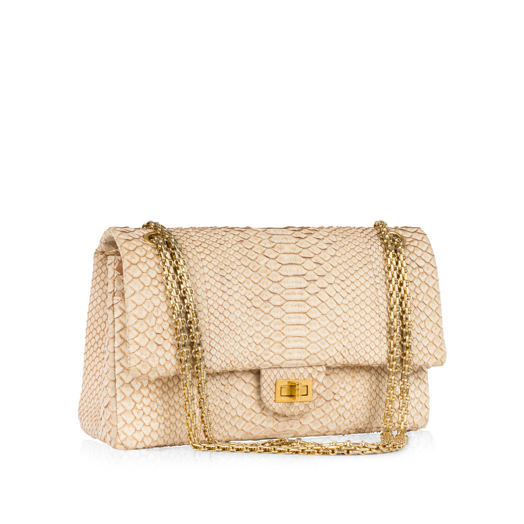 Chanel 2.55 Re-issue Python