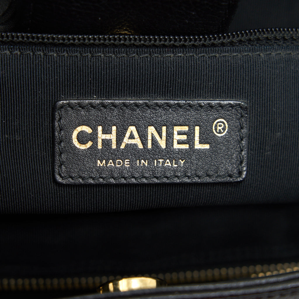 Chanel Executive Cerf Small Tote Bag Caviar black with