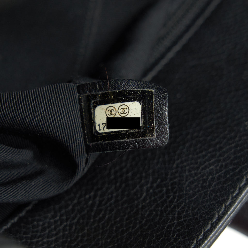 Chanel Executive Cerf Small Tote Bag Caviar black with