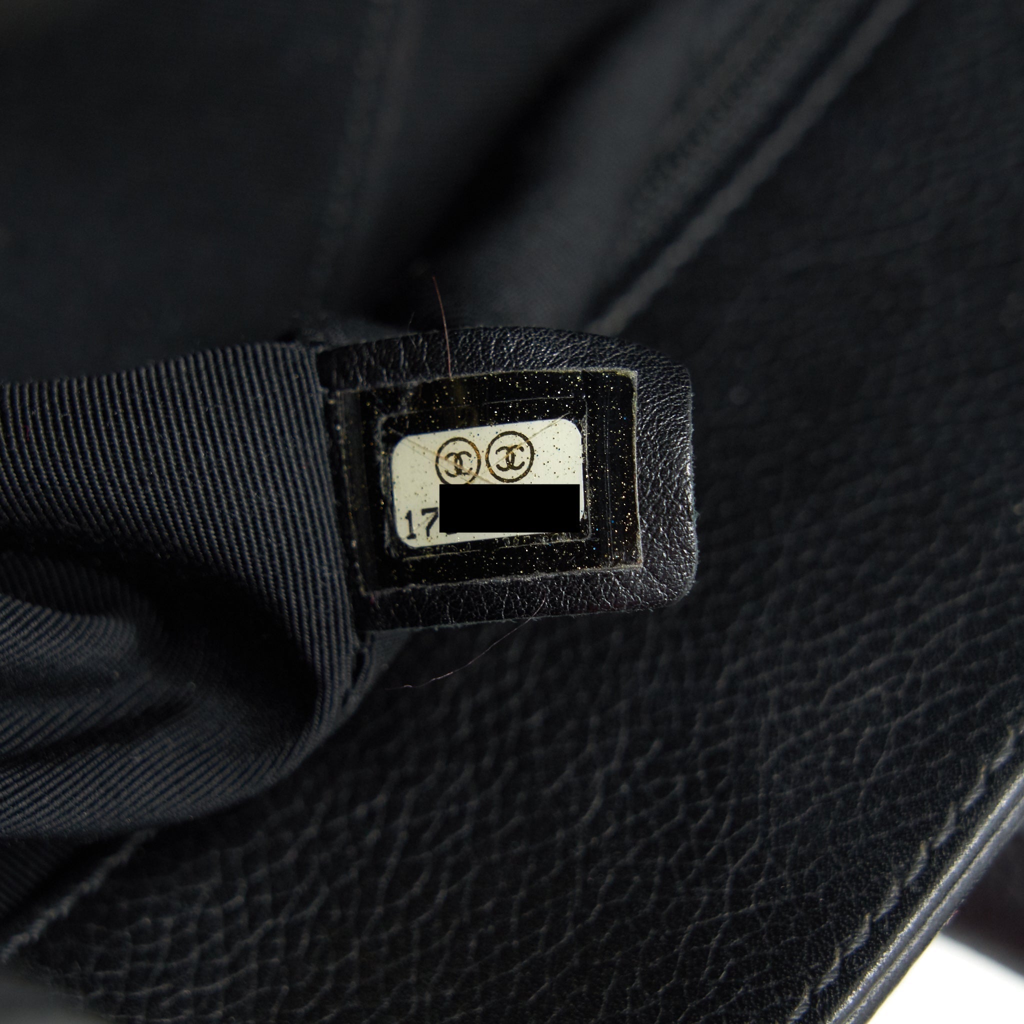 Chanel Executive Cerf Small Tote Bag Caviar black with