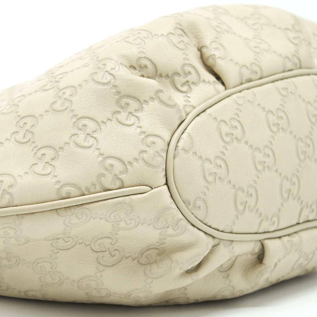 Gucci GG supreme Print Bag Light Grey