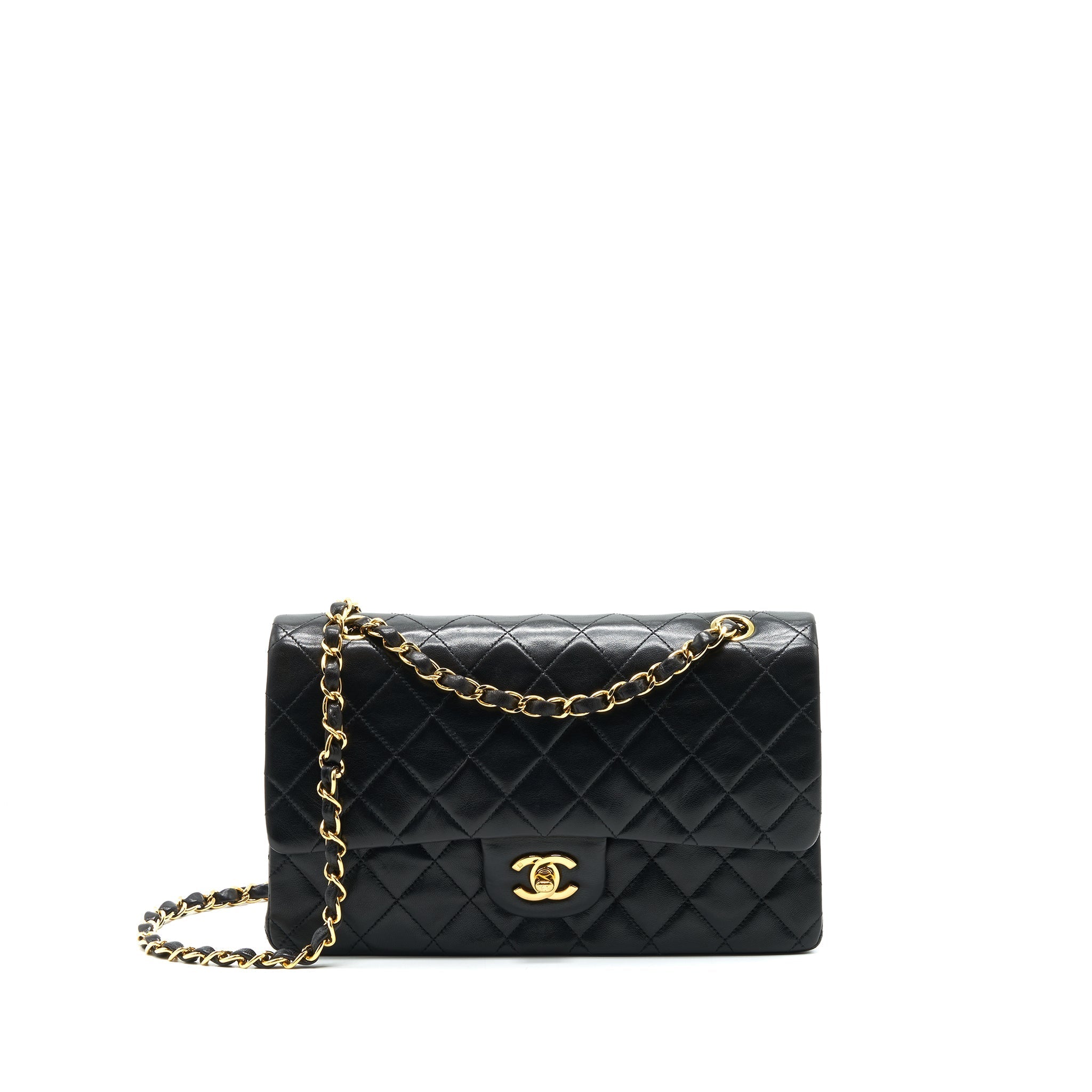 Chanel Vintage Classic Flap Medium in Black
