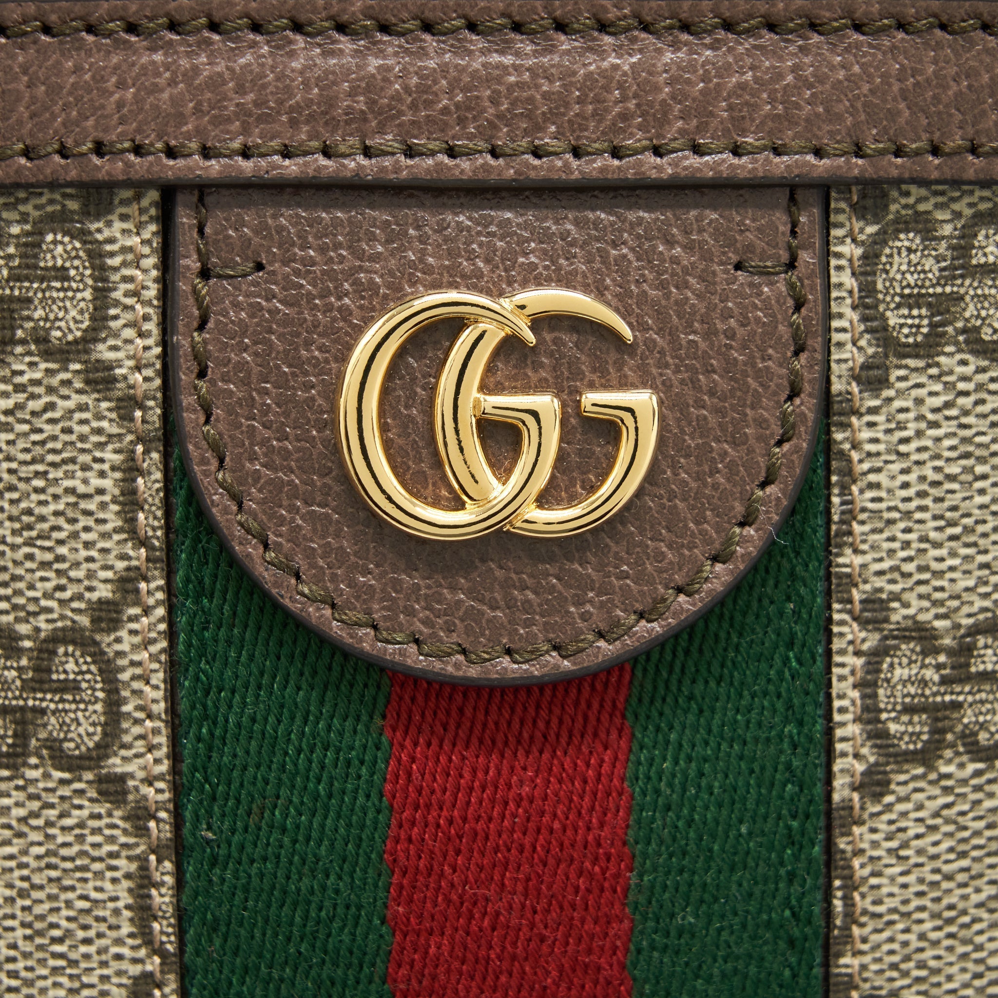 Gucci Shopping Tote Bag GG Supreme Canvas
