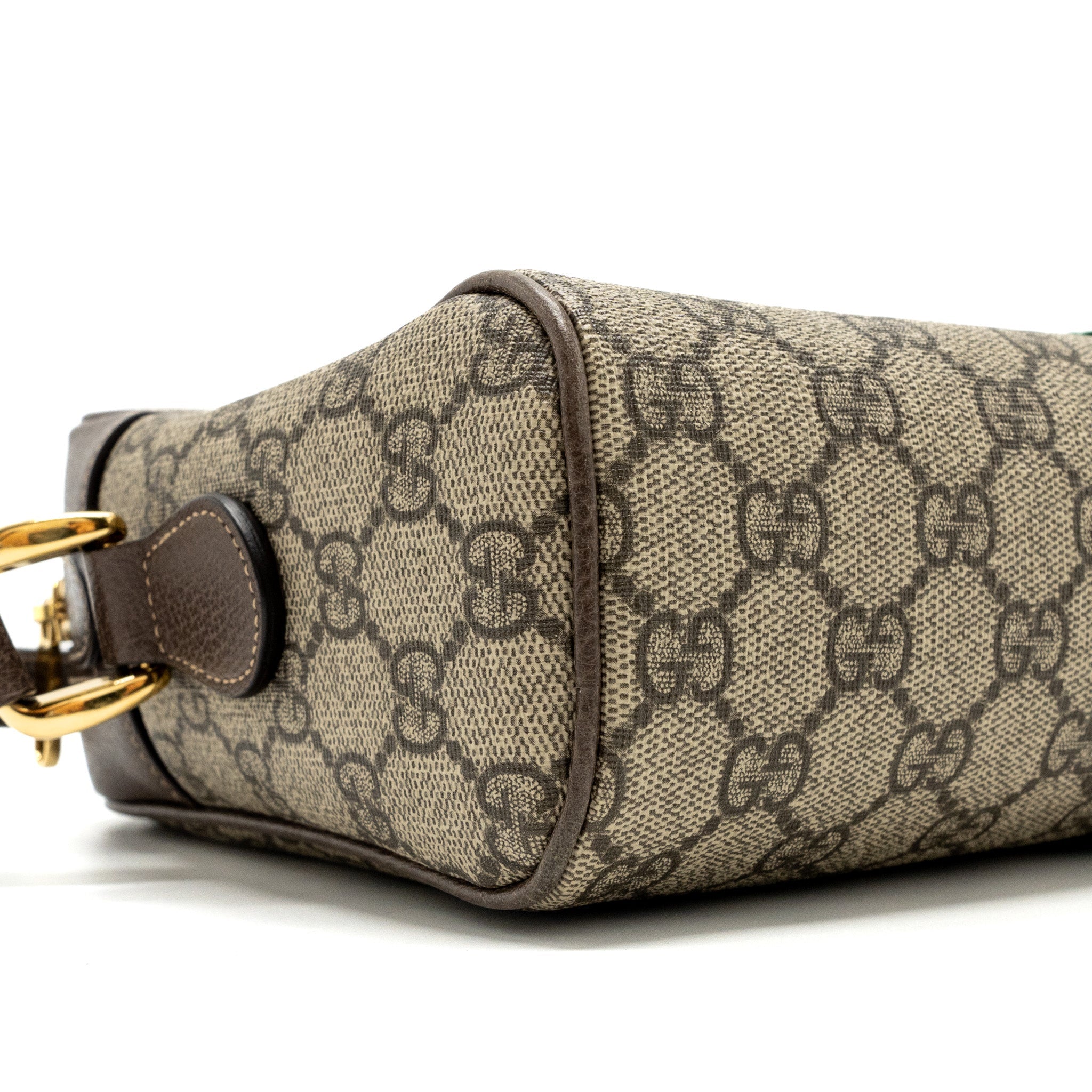 Gucci Ophidia GG supreme zip crossbody bag Canvas / leather