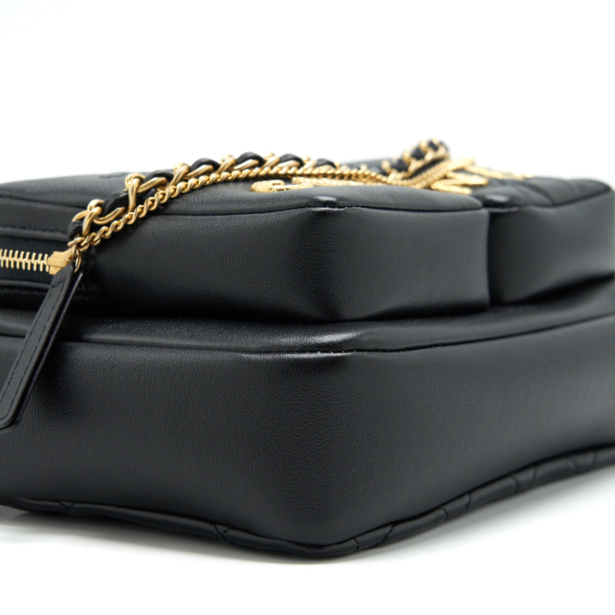 Chanel 22C Camera Bag Calfskin Black