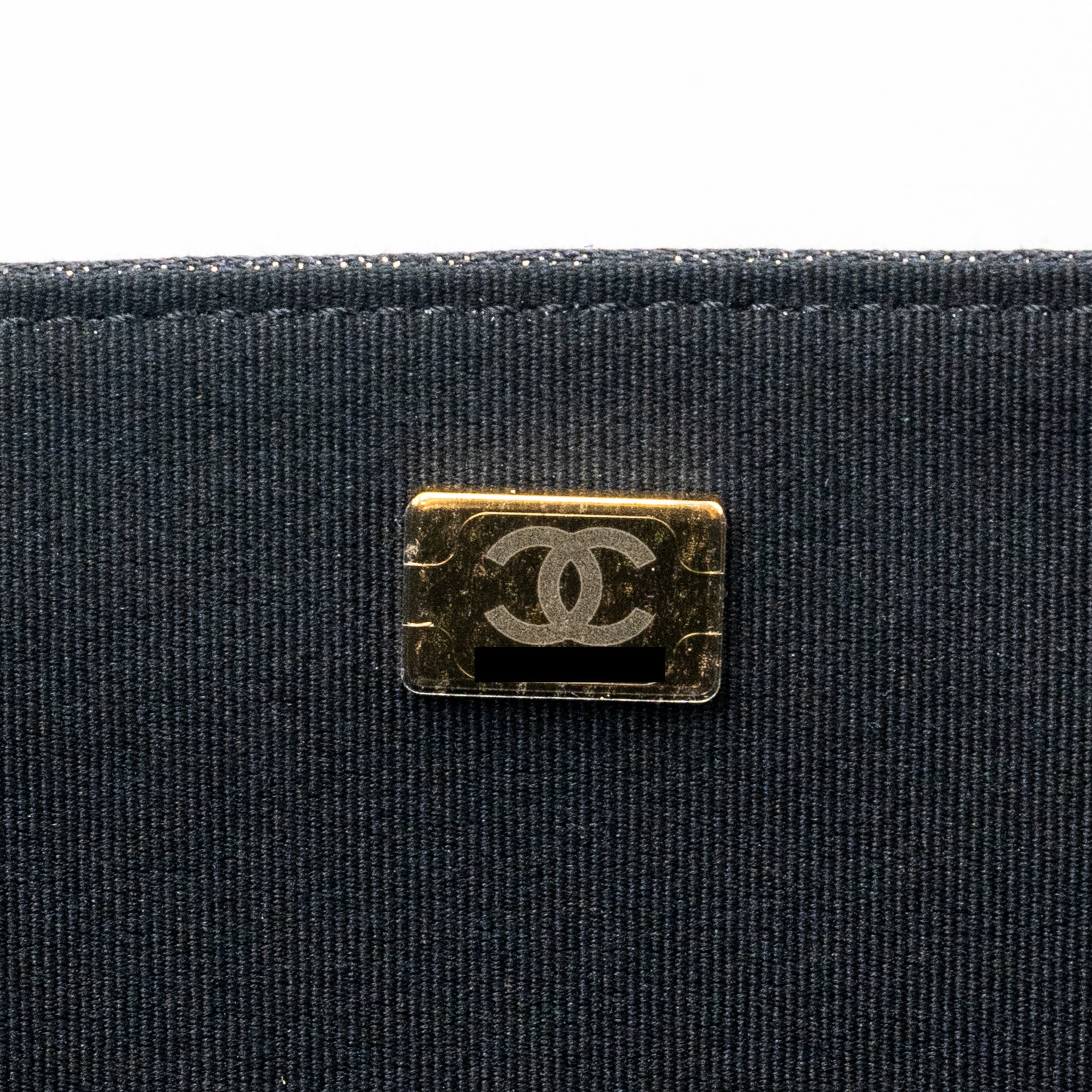 Chanel 23S flap backpack denim dark blue Brushed  (microchip)
