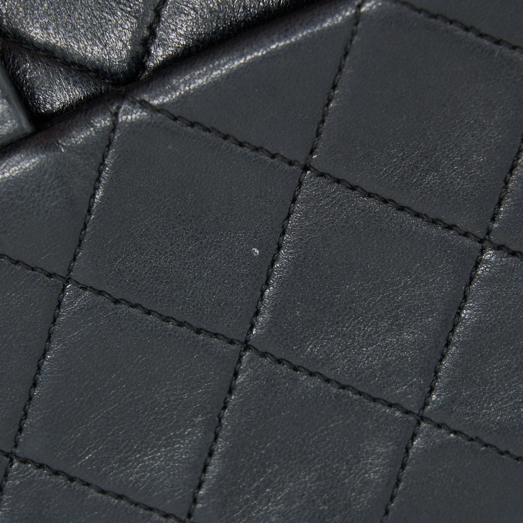 Chanel Vintage Small Flap Bag Lambskin Black