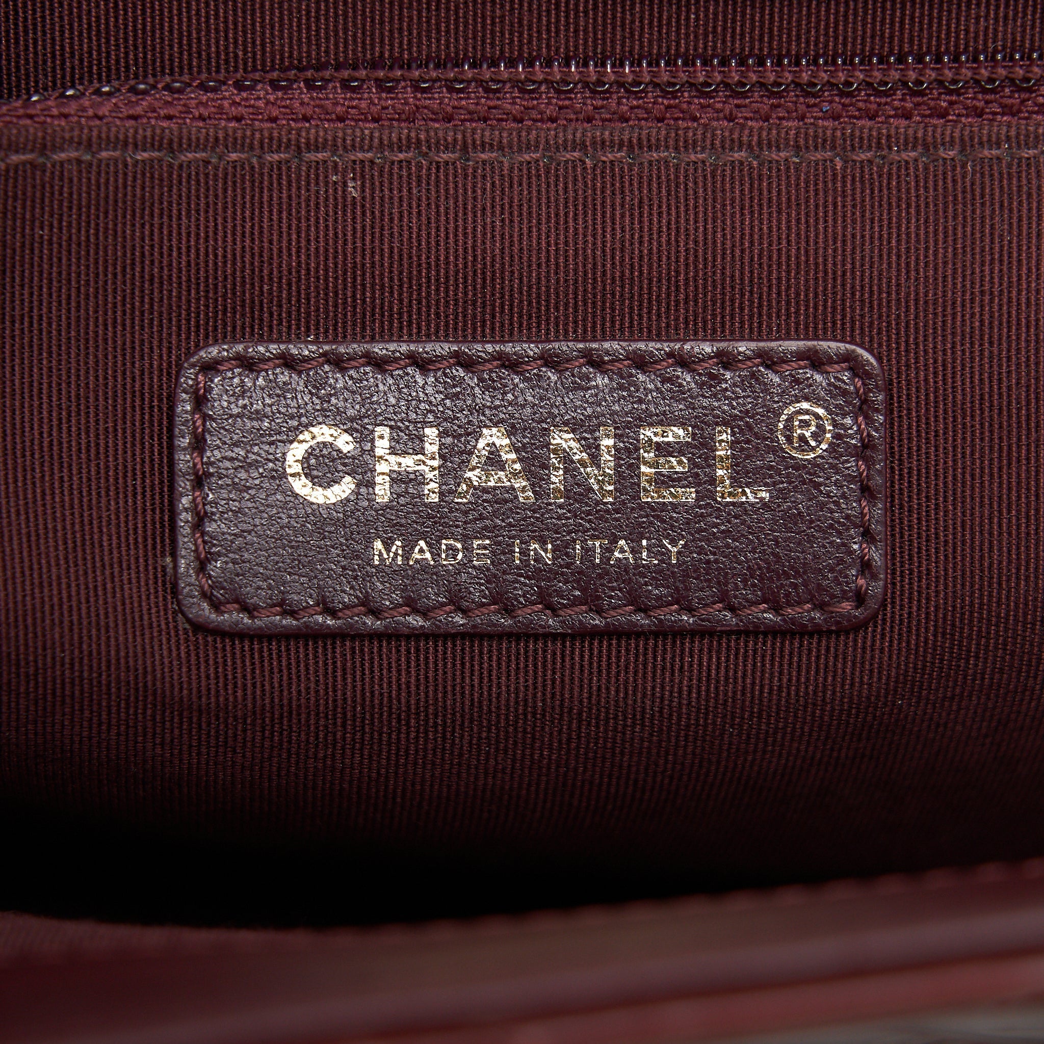 Chanel Quilted Shoulder Flap Bag Lambskin Red