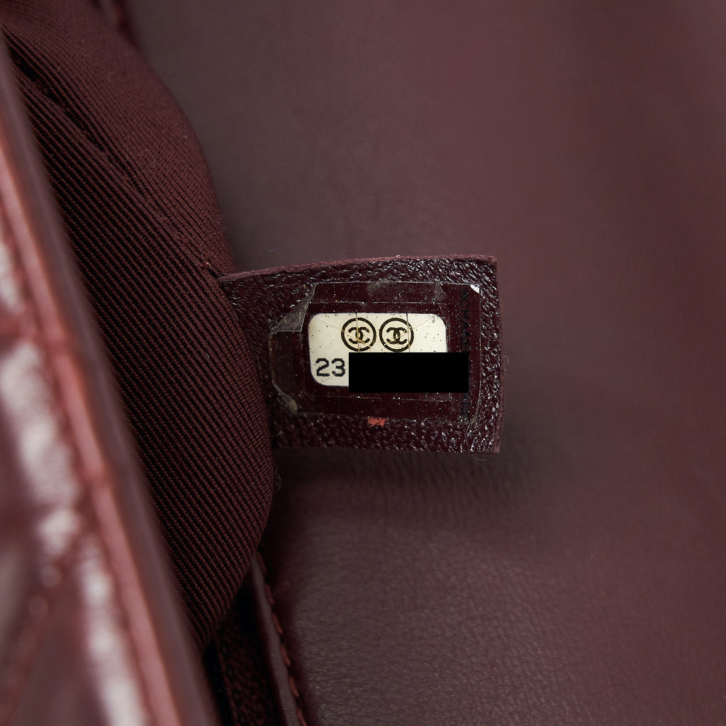 Chanel Quilted Shoulder Flap Bag Lambskin Red