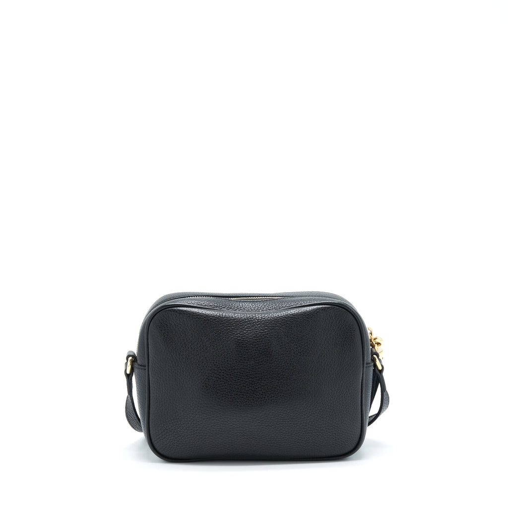 Gucci Disco Camera Bag Calfskin Black L