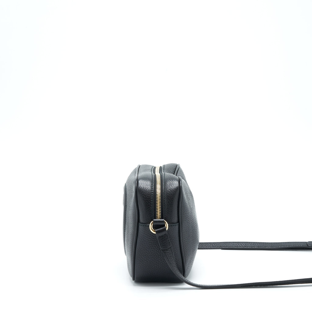 Gucci Disco Camera Bag Calfskin Black L
