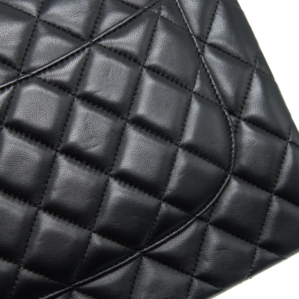 Chanel Jumbo Classic Double Flap Bag Lambskin Black